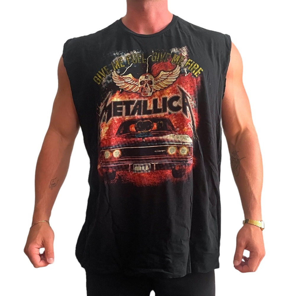 Metallica Retro Cut Off Shirt